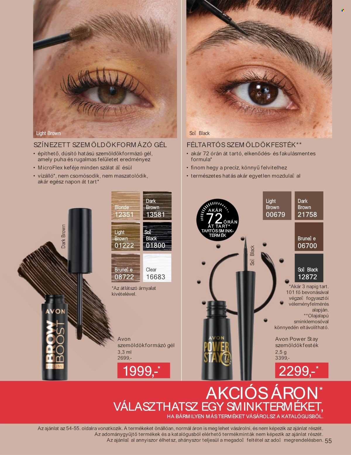 Avon akciós újság érvényes:  - 2025.05.01 - 2025.05.31. 55. oldal
