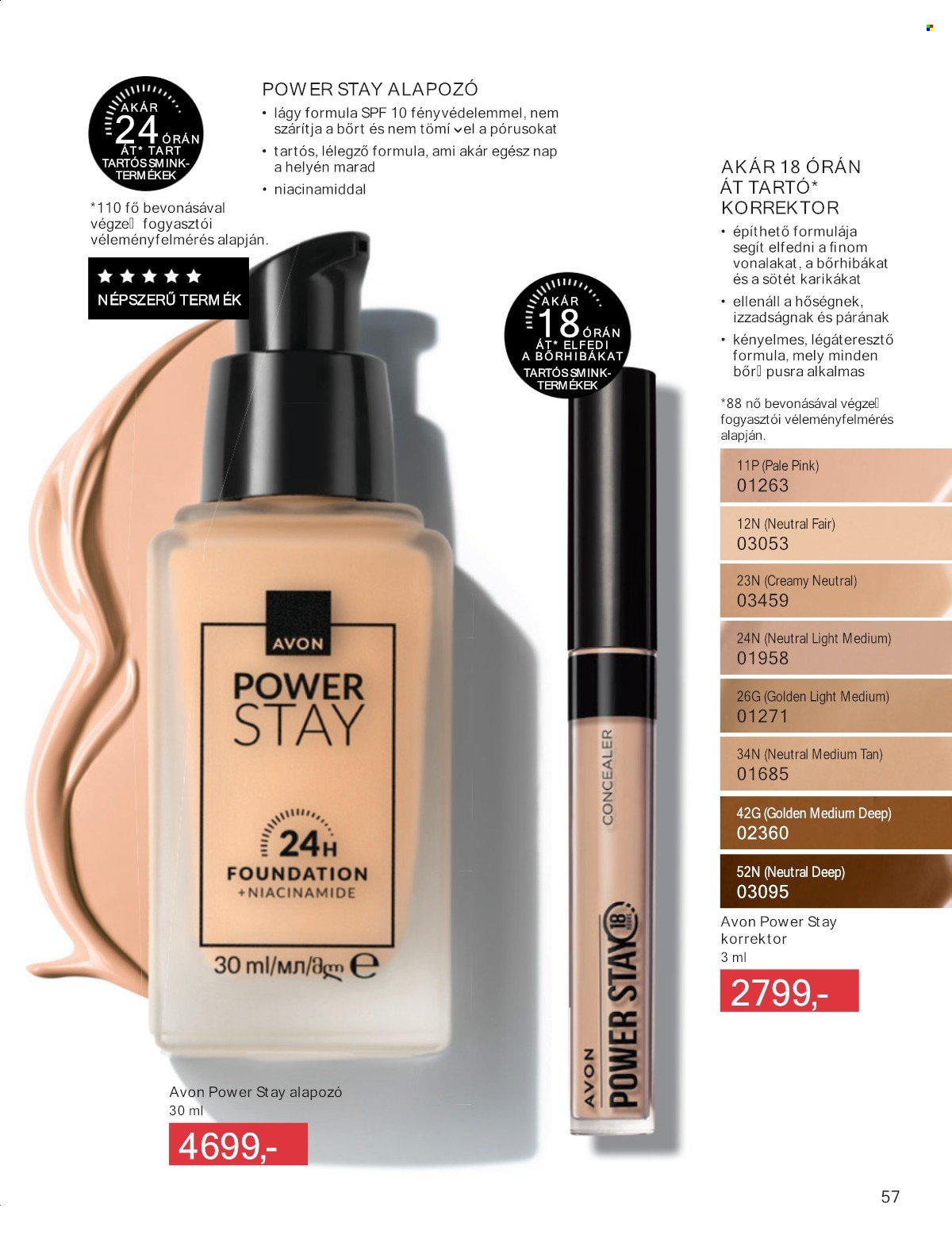 Avon akciós újság érvényes:  - 2025.05.01 - 2025.05.31. 57. oldal