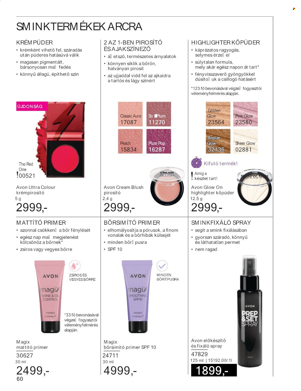 Avon akciós újság érvényes:  - 2025.05.01 - 2025.05.31. 60. oldal