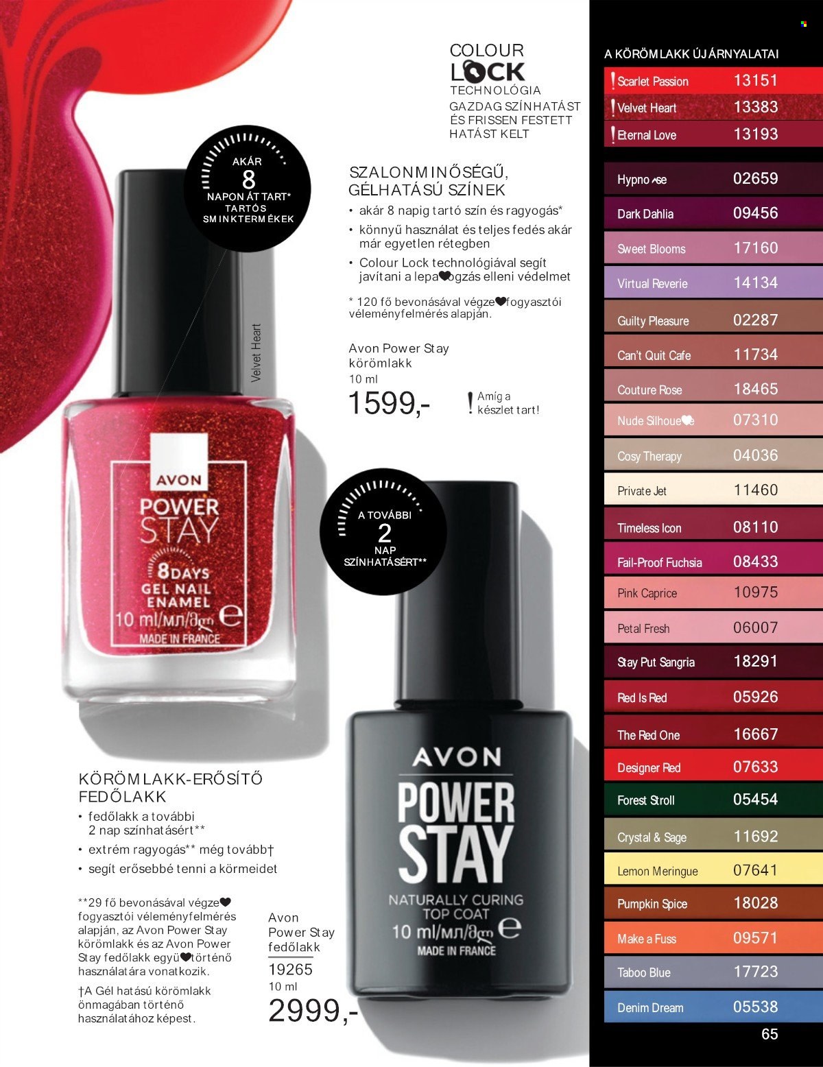 Avon akciós újság érvényes:  - 2025.05.01 - 2025.05.31. 65. oldal