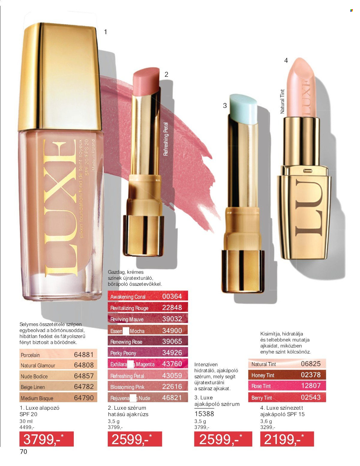 Avon akciós újság érvényes:  - 2025.05.01 - 2025.05.31. 70. oldal