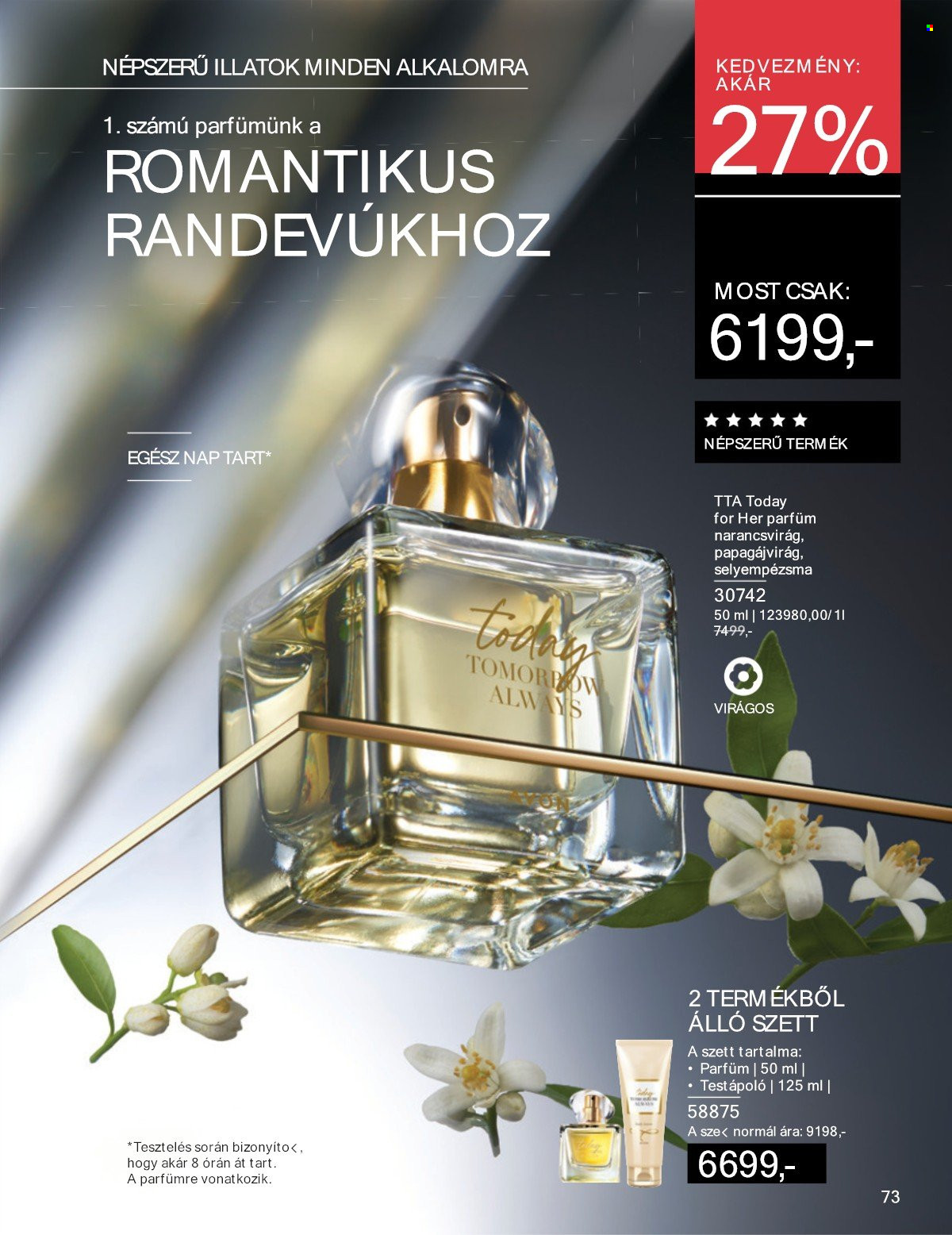 Avon akciós újság érvényes:  - 2025.05.01 - 2025.05.31. 73. oldal