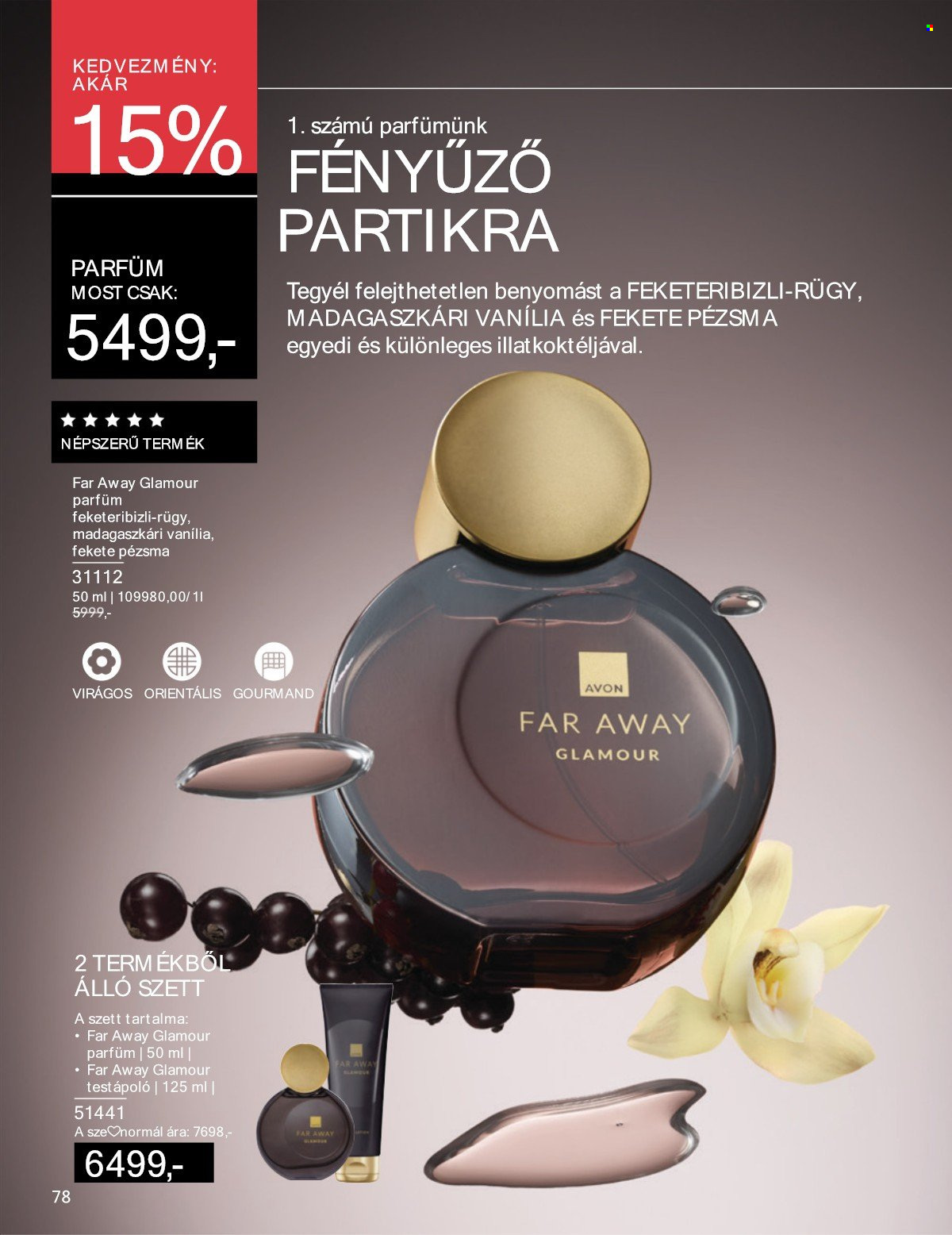 Avon akciós újság érvényes:  - 2025.05.01 - 2025.05.31. 78. oldal