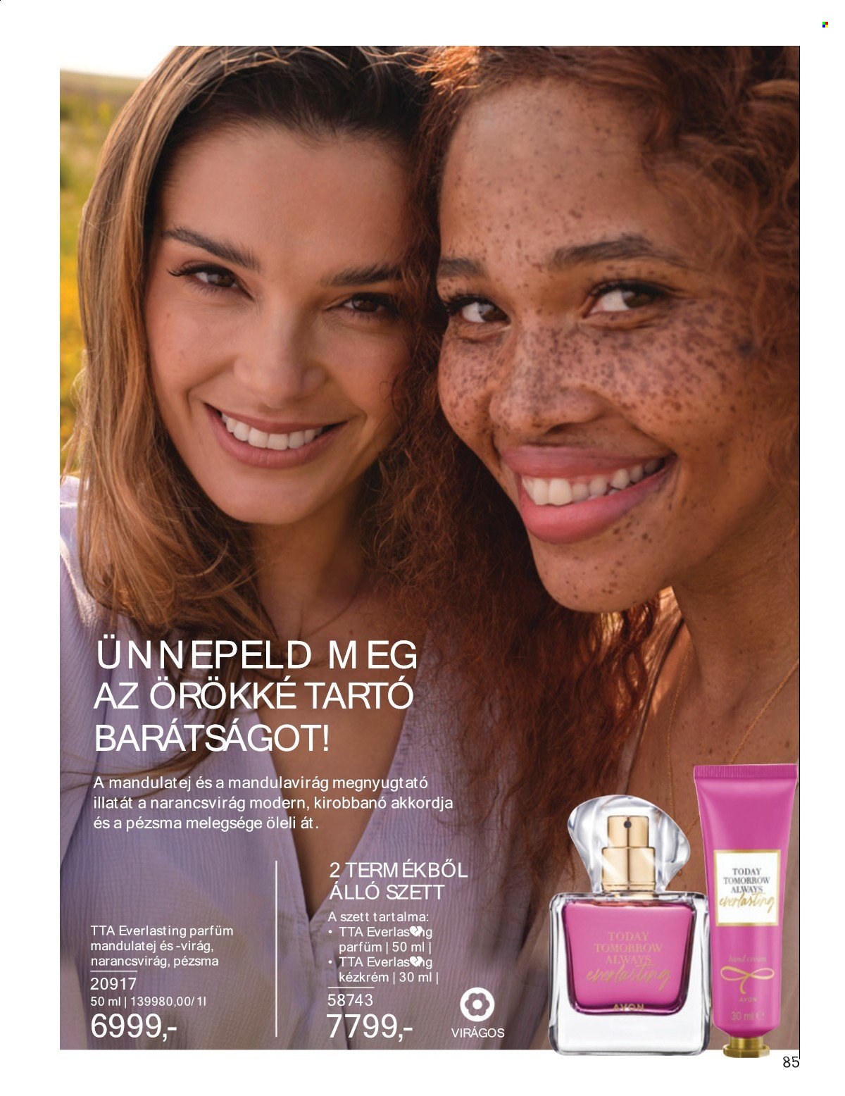 Avon akciós újság érvényes:  - 2025.05.01 - 2025.05.31. 85. oldal
