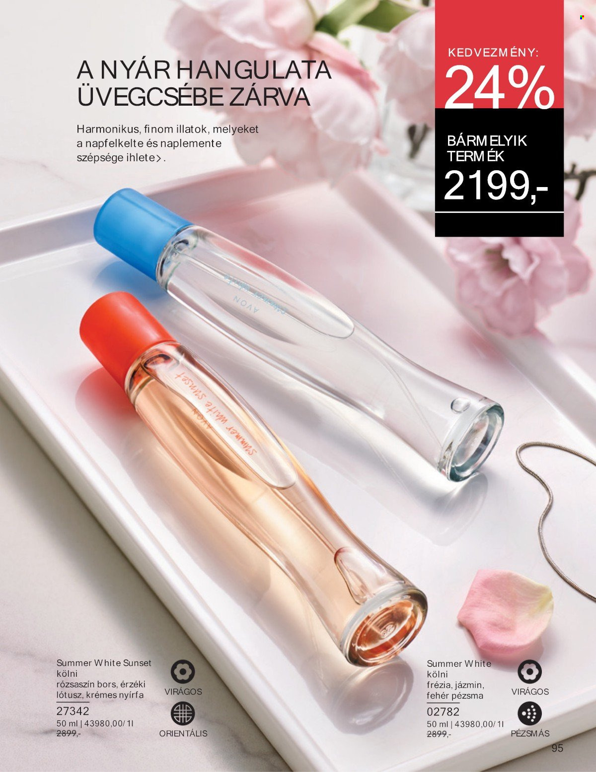 Avon akciós újság érvényes:  - 2025.05.01 - 2025.05.31. 95. oldal