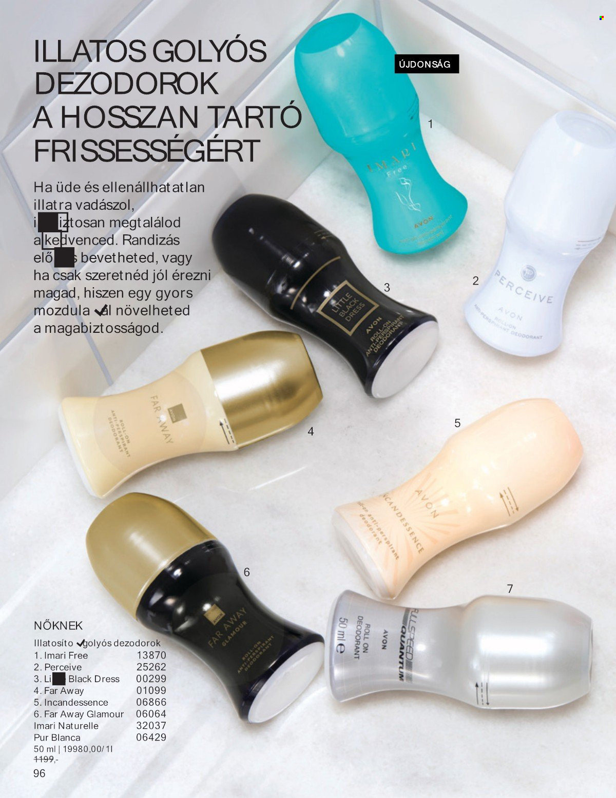 Avon akciós újság érvényes:  - 2025.05.01 - 2025.05.31. 96. oldal