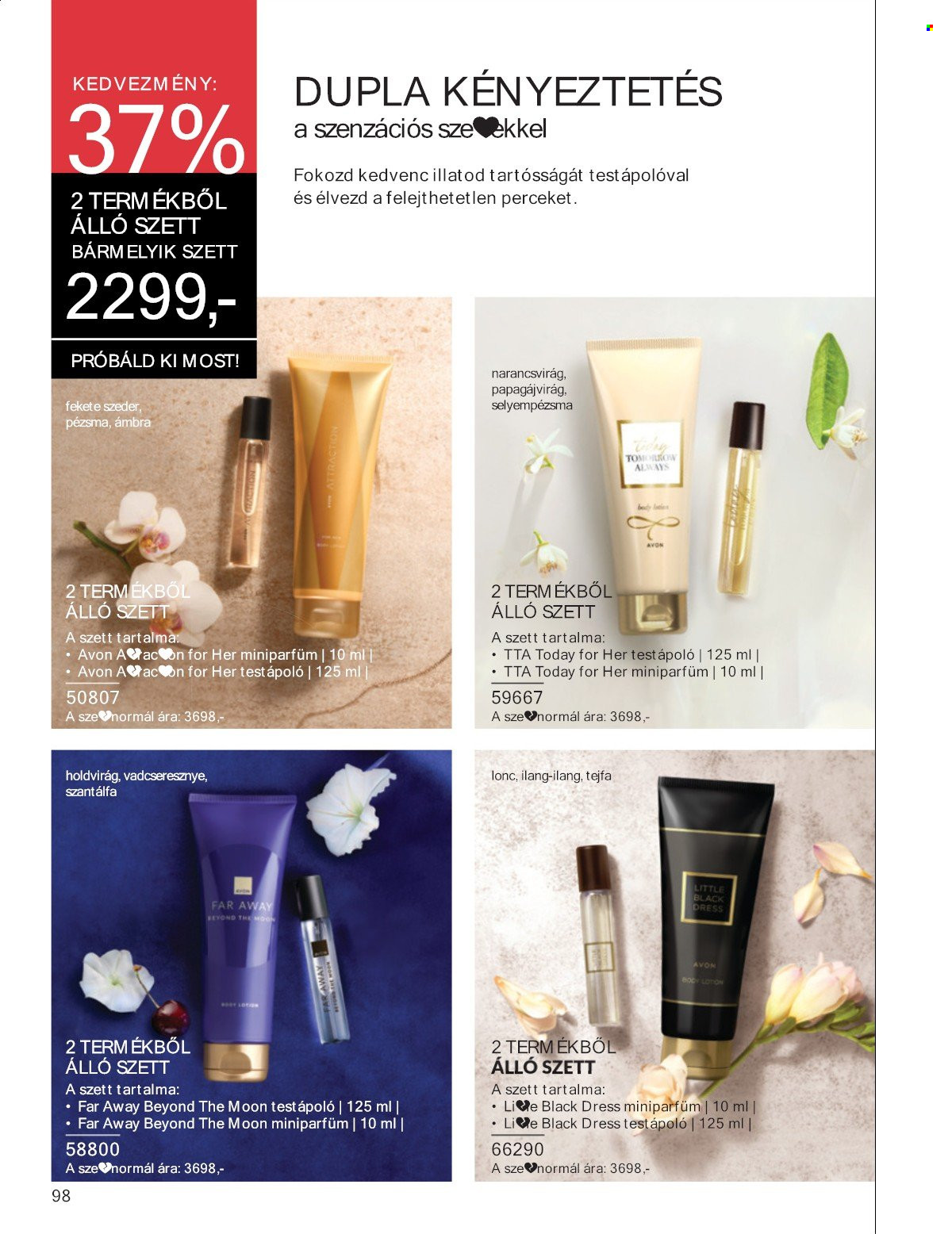 Avon akciós újság érvényes:  - 2025.05.01 - 2025.05.31. 98. oldal