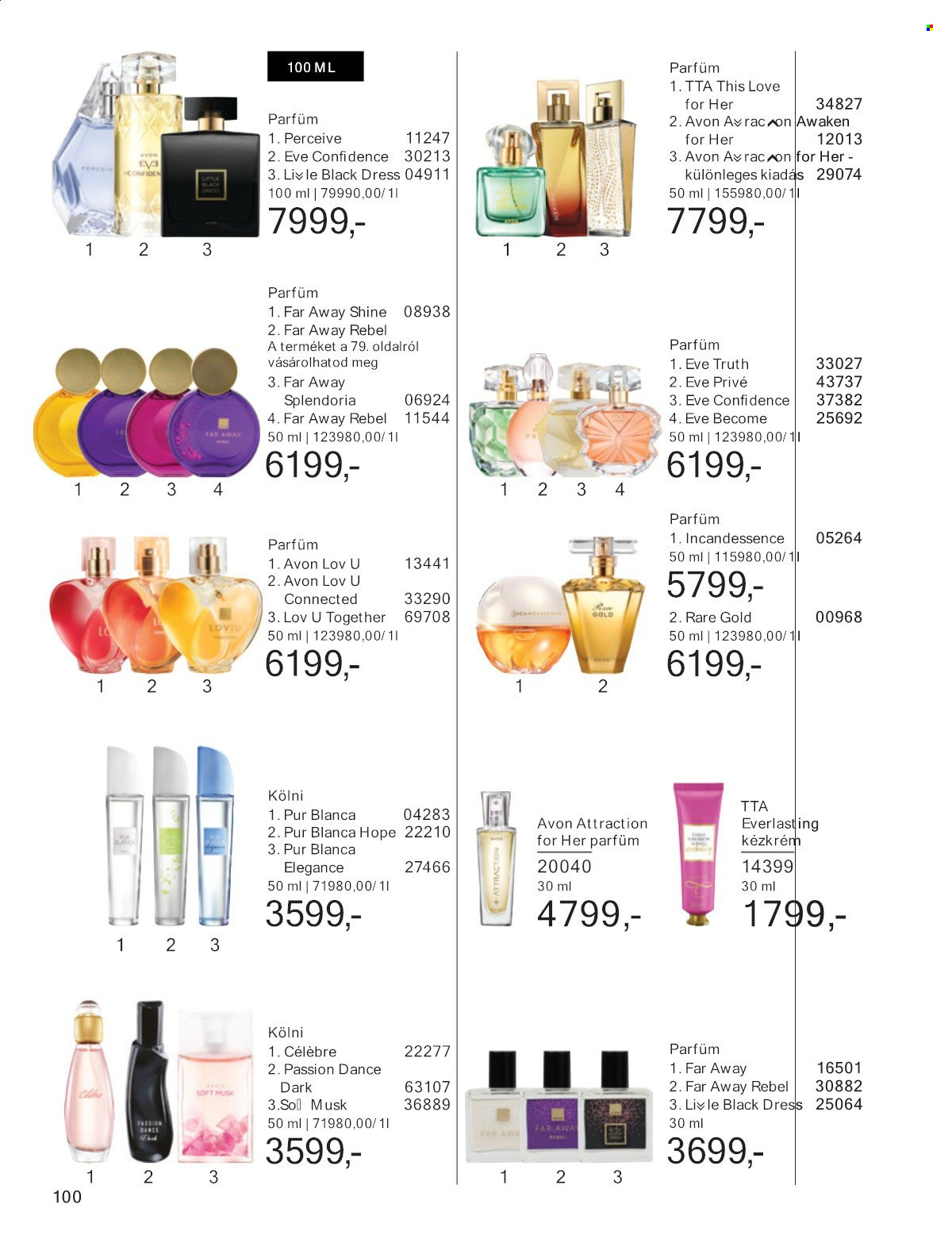 Avon akciós újság érvényes:  - 2025.05.01 - 2025.05.31. 100. oldal