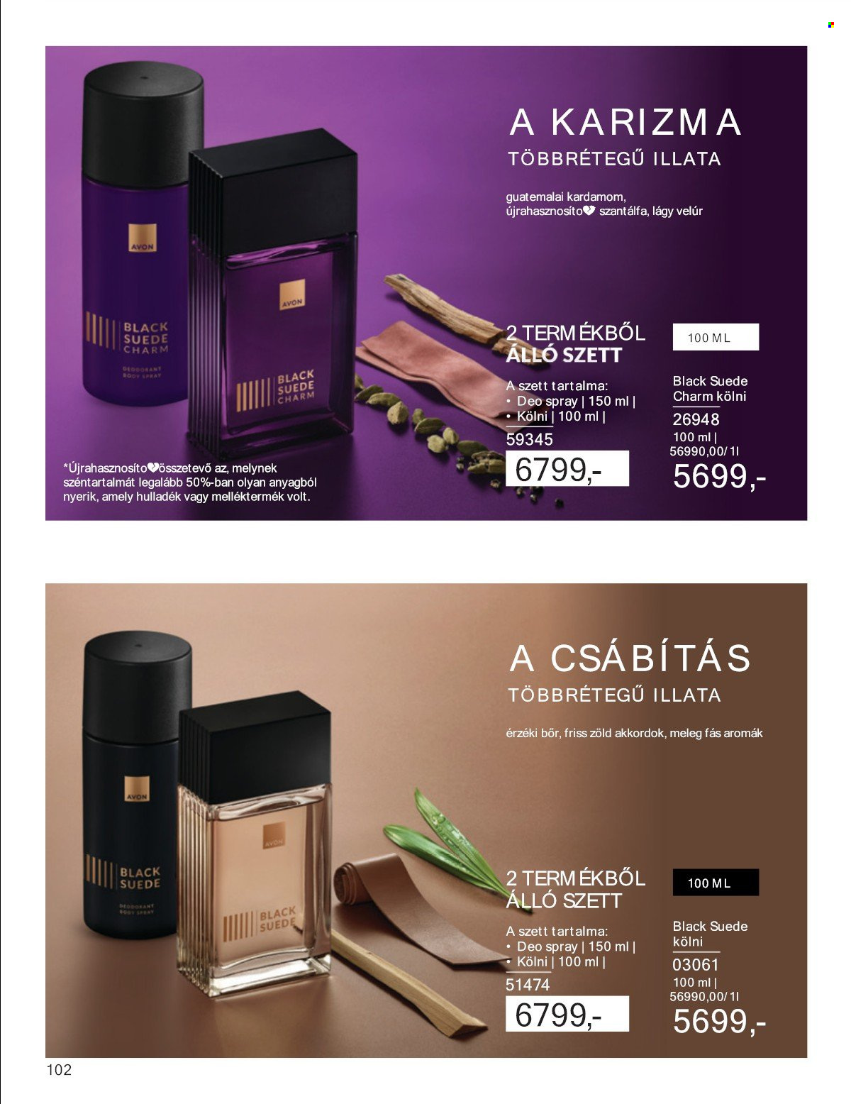 Avon akciós újság érvényes:  - 2025.05.01 - 2025.05.31. 102. oldal
