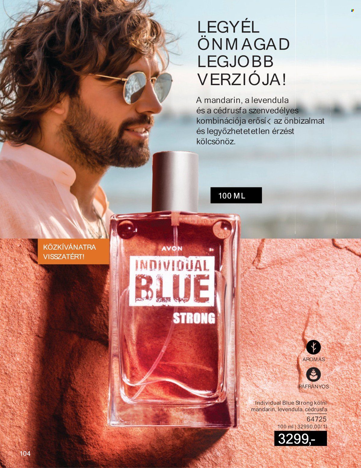 Avon akciós újság érvényes:  - 2025.05.01 - 2025.05.31. 104. oldal