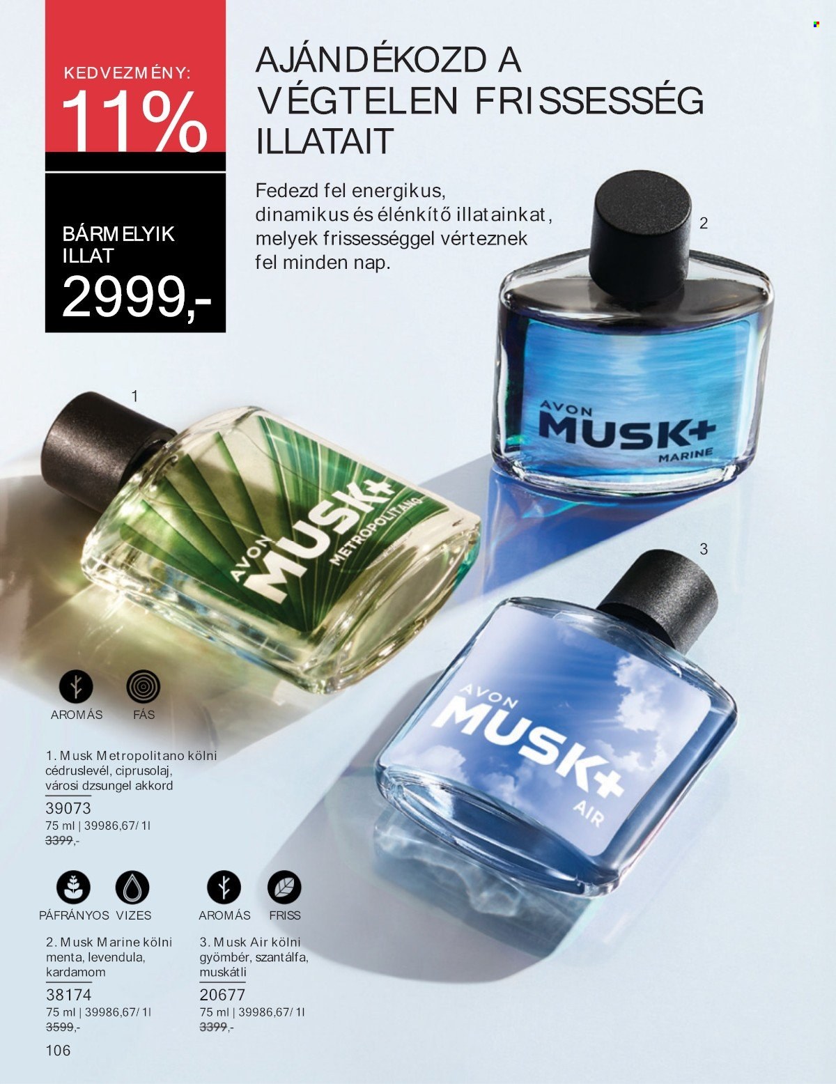 Avon akciós újság érvényes:  - 2025.05.01 - 2025.05.31. 106. oldal