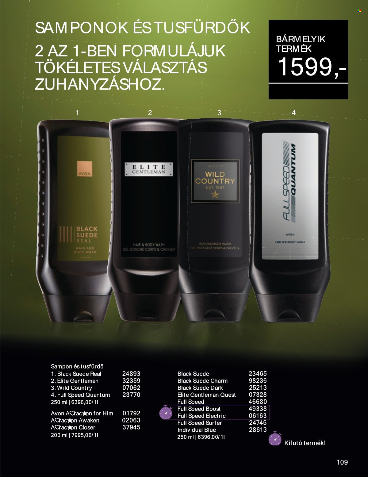 Avon akciós újság érvényes:  - 2025.05.01 - 2025.05.31. 109. oldal
