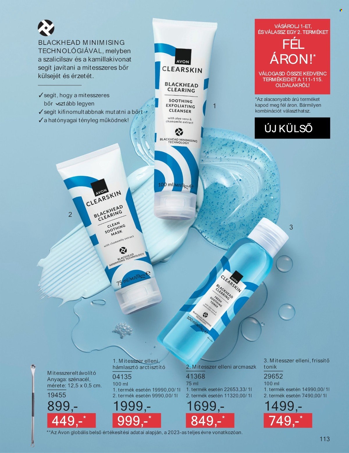 Avon akciós újság érvényes:  - 2025.05.01 - 2025.05.31. 113. oldal