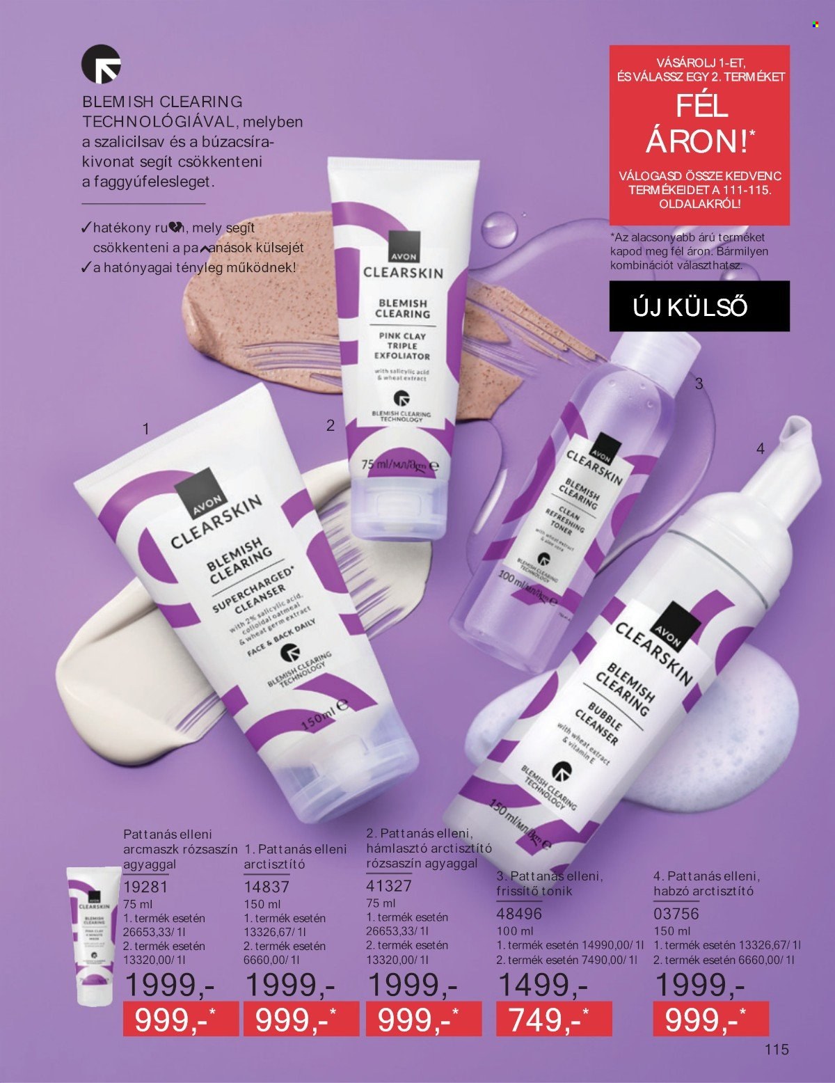 Avon akciós újság érvényes:  - 2025.05.01 - 2025.05.31. 115. oldal