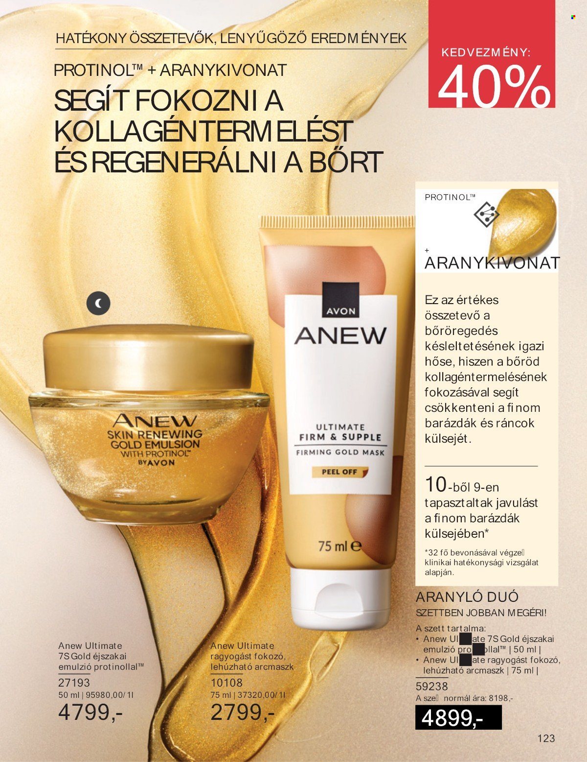 Avon akciós újság érvényes:  - 2025.05.01 - 2025.05.31. 123. oldal