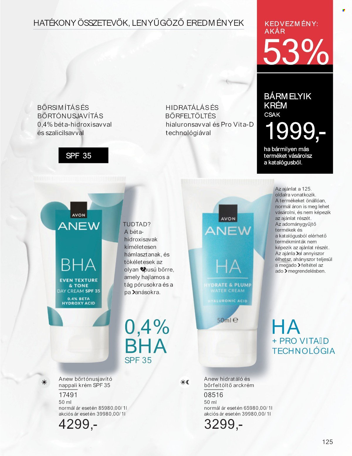 Avon akciós újság érvényes:  - 2025.05.01 - 2025.05.31. 125. oldal