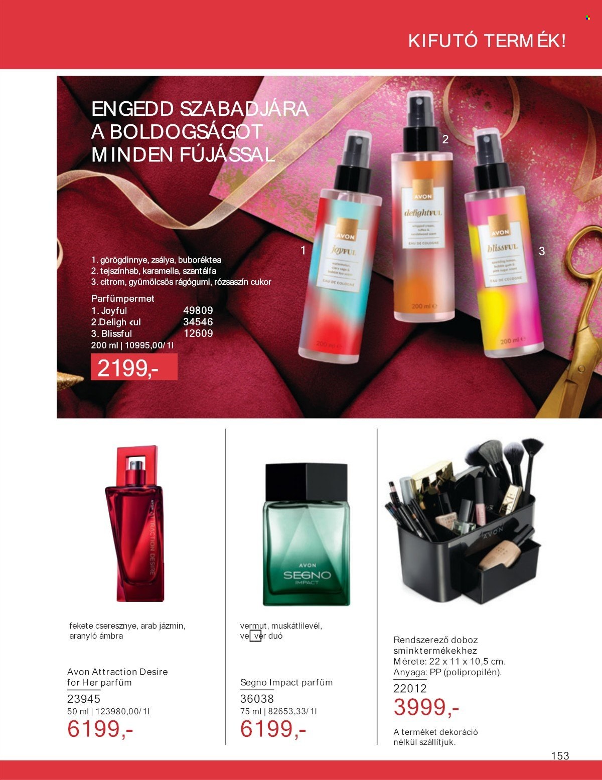 Avon akciós újság érvényes:  - 2025.05.01 - 2025.05.31. 153. oldal