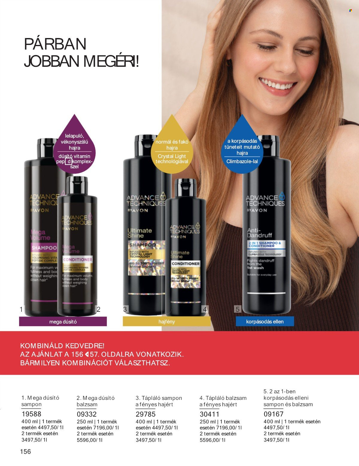 Avon akciós újság érvényes:  - 2025.05.01 - 2025.05.31. 156. oldal