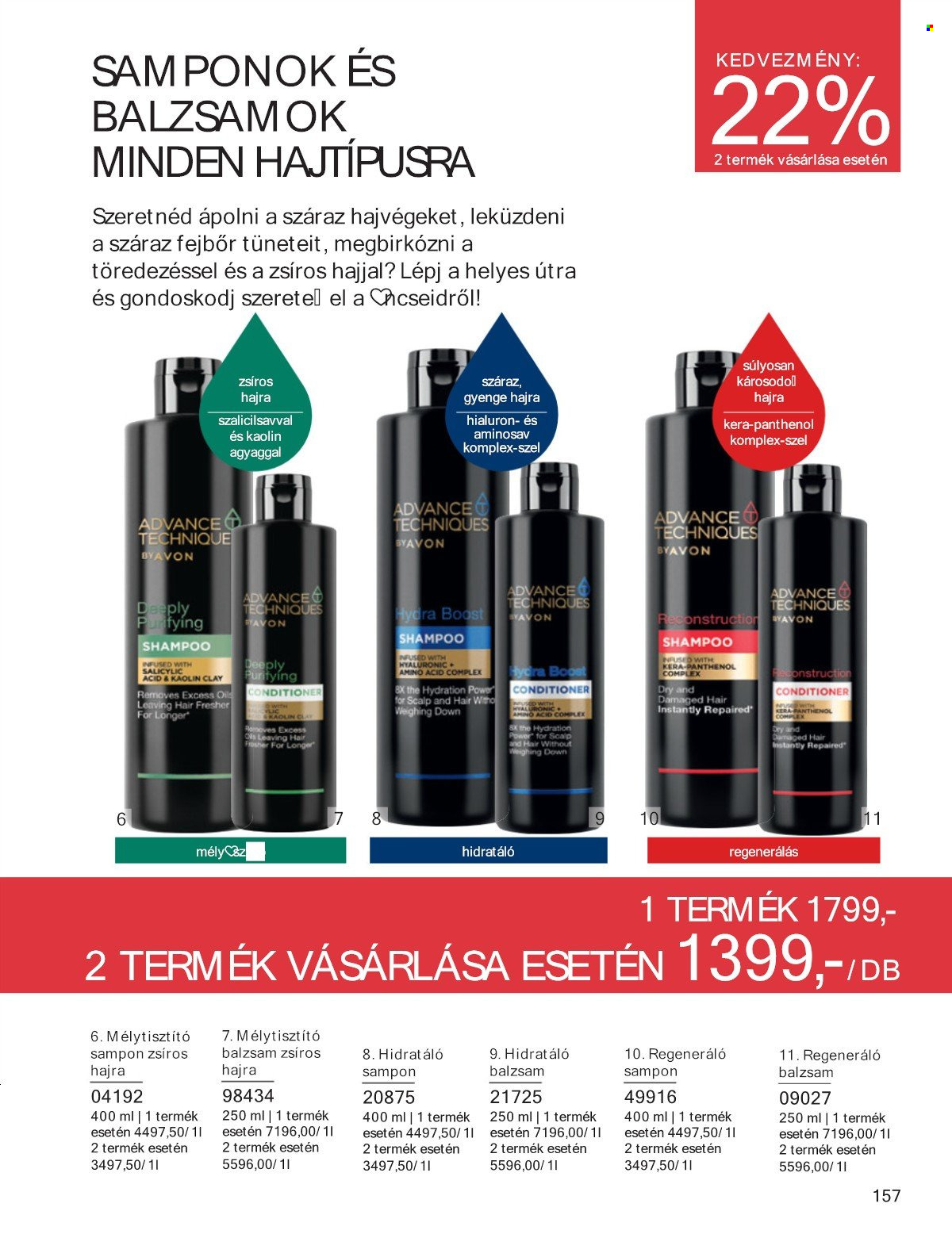 Avon akciós újság érvényes:  - 2025.05.01 - 2025.05.31. 157. oldal