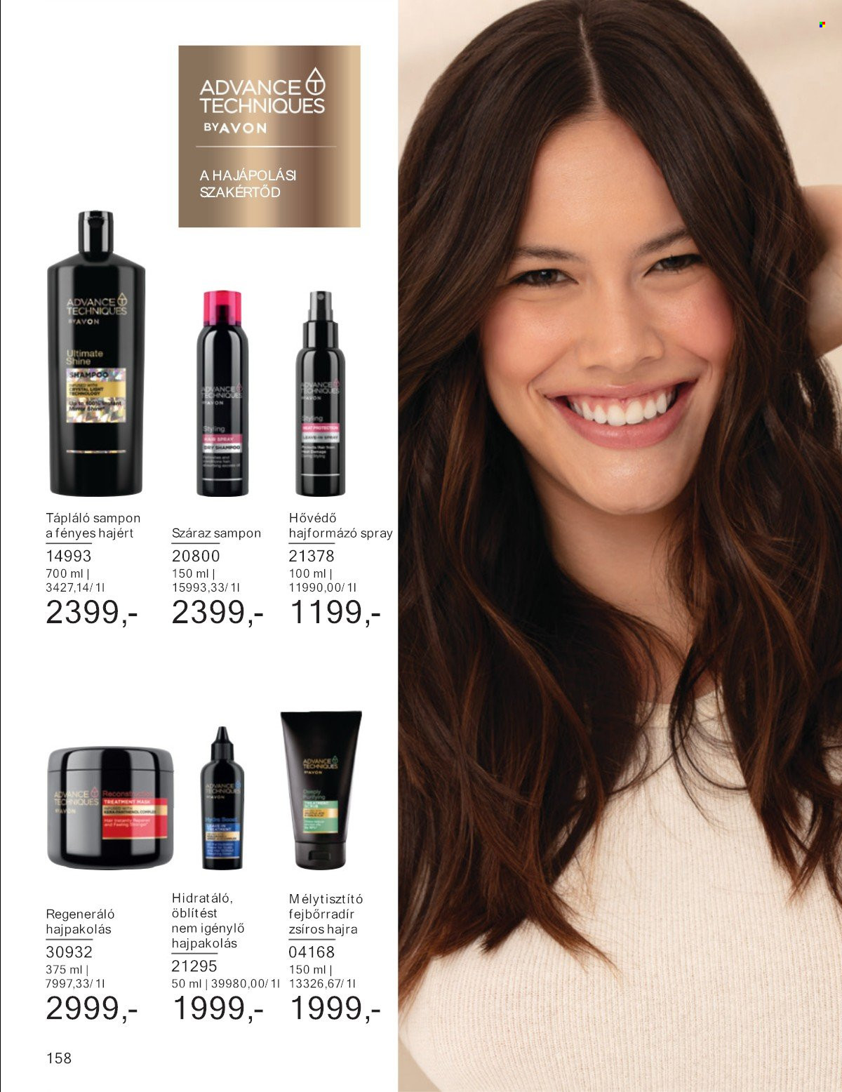 Avon akciós újság érvényes:  - 2025.05.01 - 2025.05.31. 158. oldal