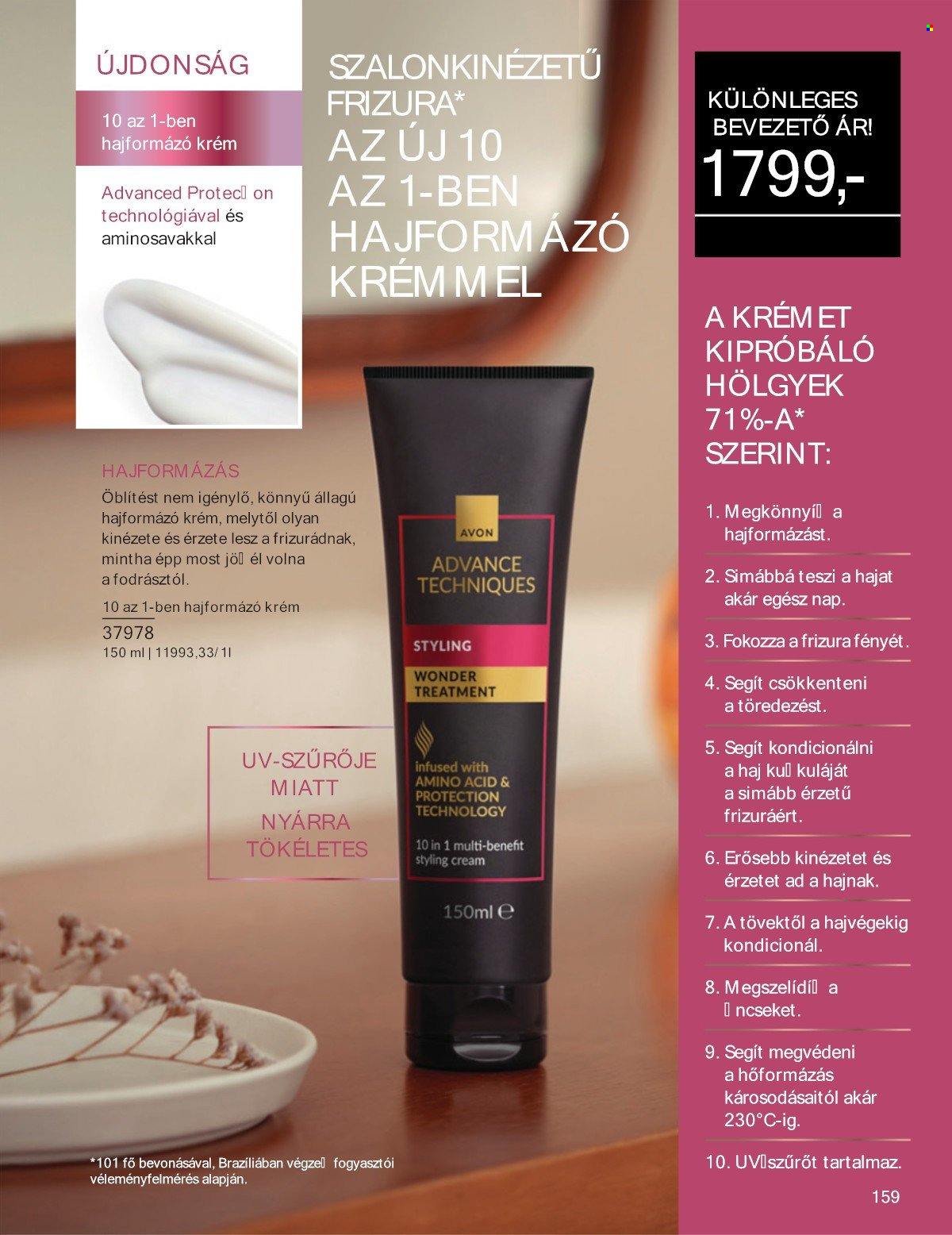 Avon akciós újság érvényes:  - 2025.05.01 - 2025.05.31. 159. oldal