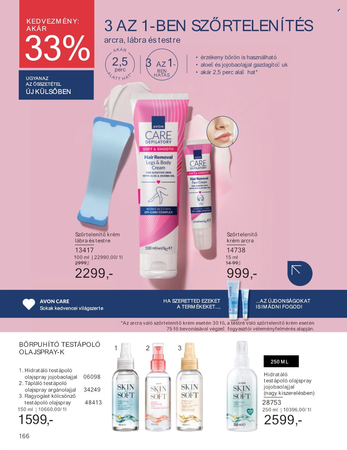 Avon akciós újság érvényes:  - 2025.05.01 - 2025.05.31. 166. oldal