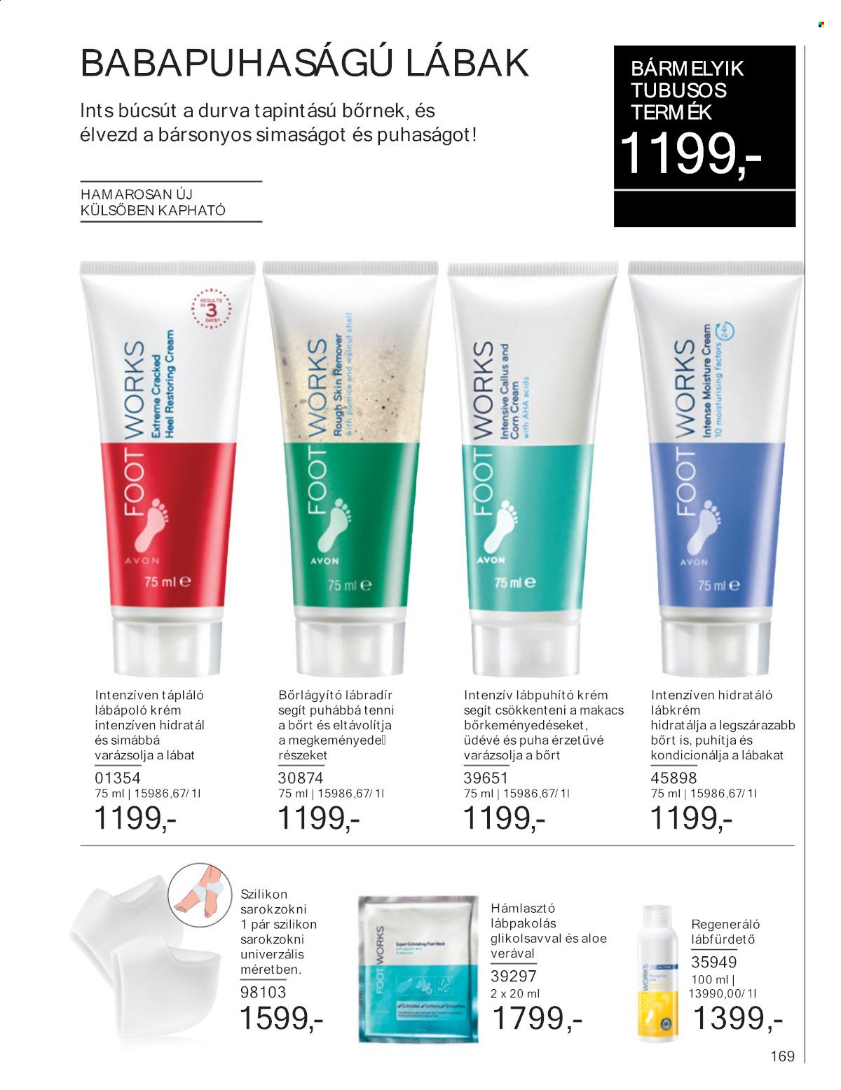 Avon akciós újság érvényes:  - 2025.05.01 - 2025.05.31. 169. oldal