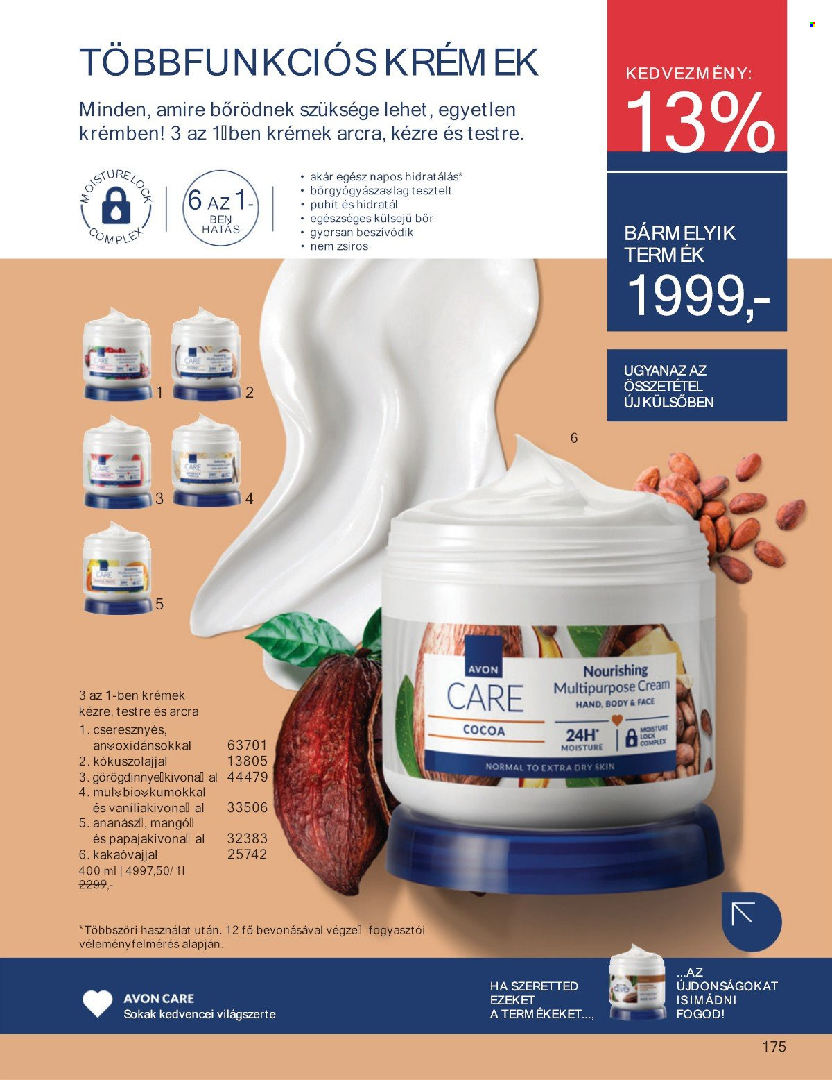 Avon akciós újság érvényes:  - 2025.05.01 - 2025.05.31. 175. oldal
