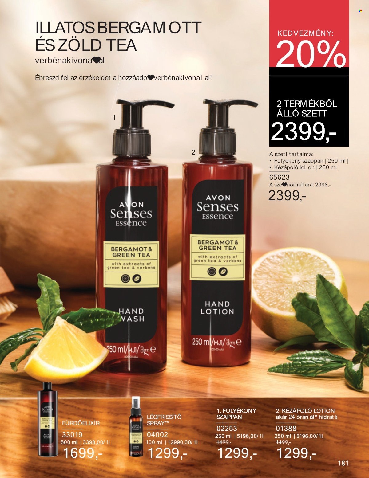 Avon akciós újság érvényes:  - 2025.05.01 - 2025.05.31. 181. oldal