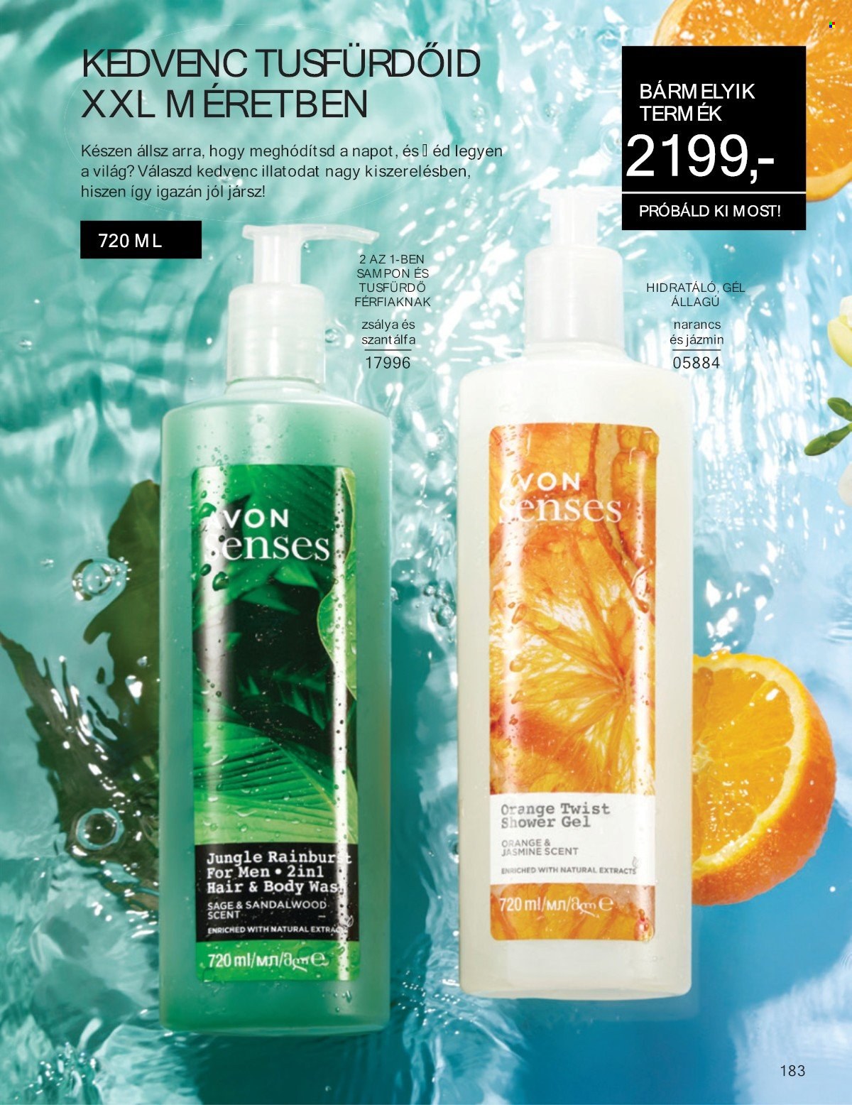 Avon akciós újság érvényes:  - 2025.05.01 - 2025.05.31. 183. oldal