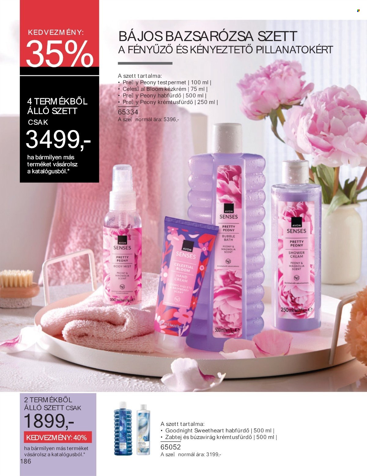 Avon akciós újság érvényes:  - 2025.05.01 - 2025.05.31. 186. oldal