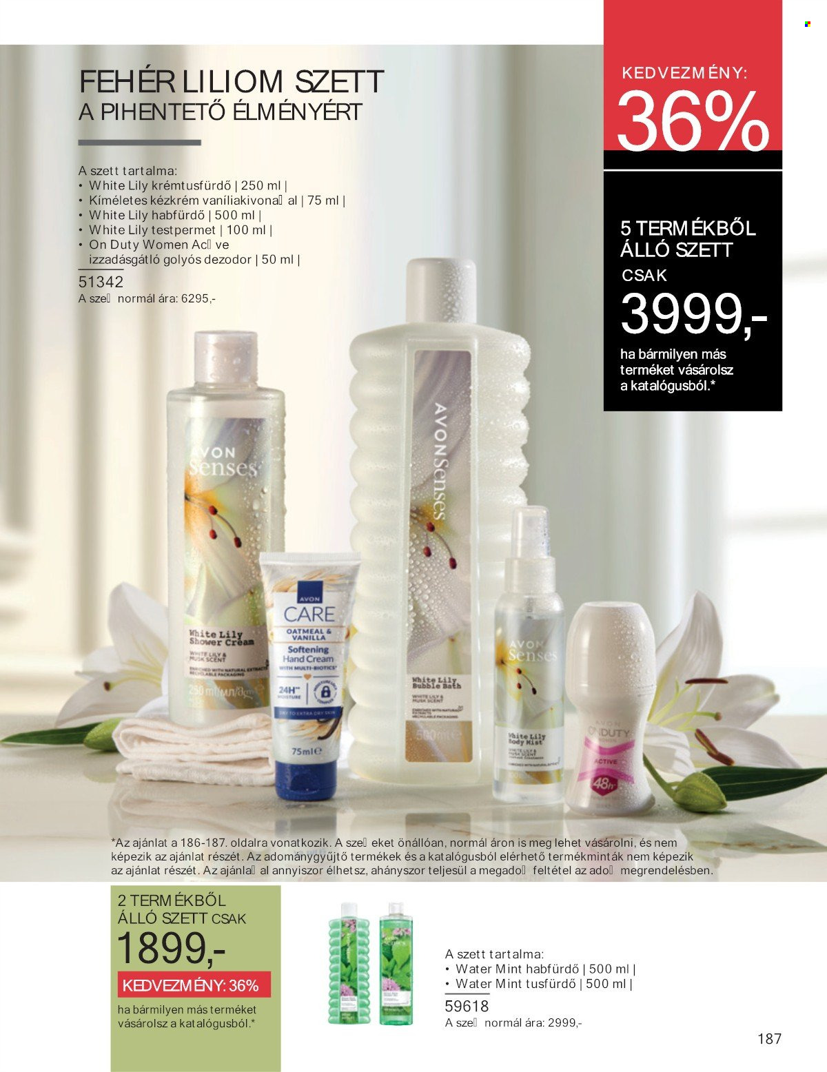 Avon akciós újság érvényes:  - 2025.05.01 - 2025.05.31. 187. oldal