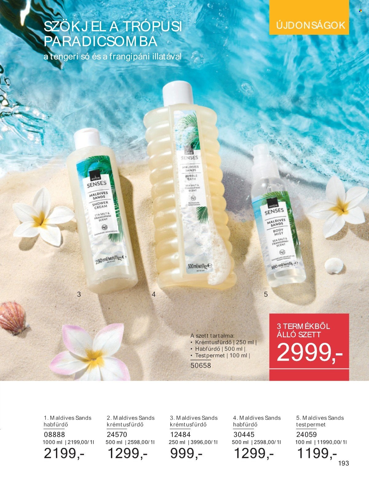 Avon akciós újság érvényes:  - 2025.05.01 - 2025.05.31. 193. oldal