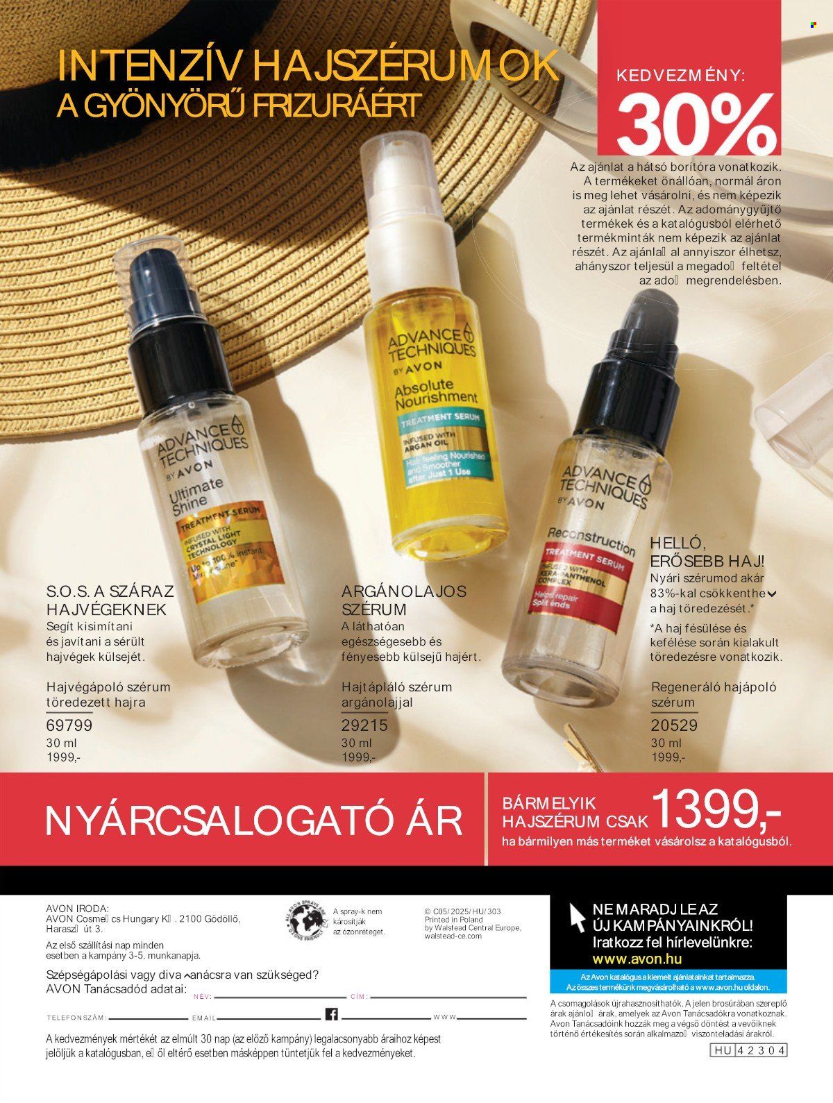 Avon akciós újság érvényes:  - 2025.05.01 - 2025.05.31. 200. oldal