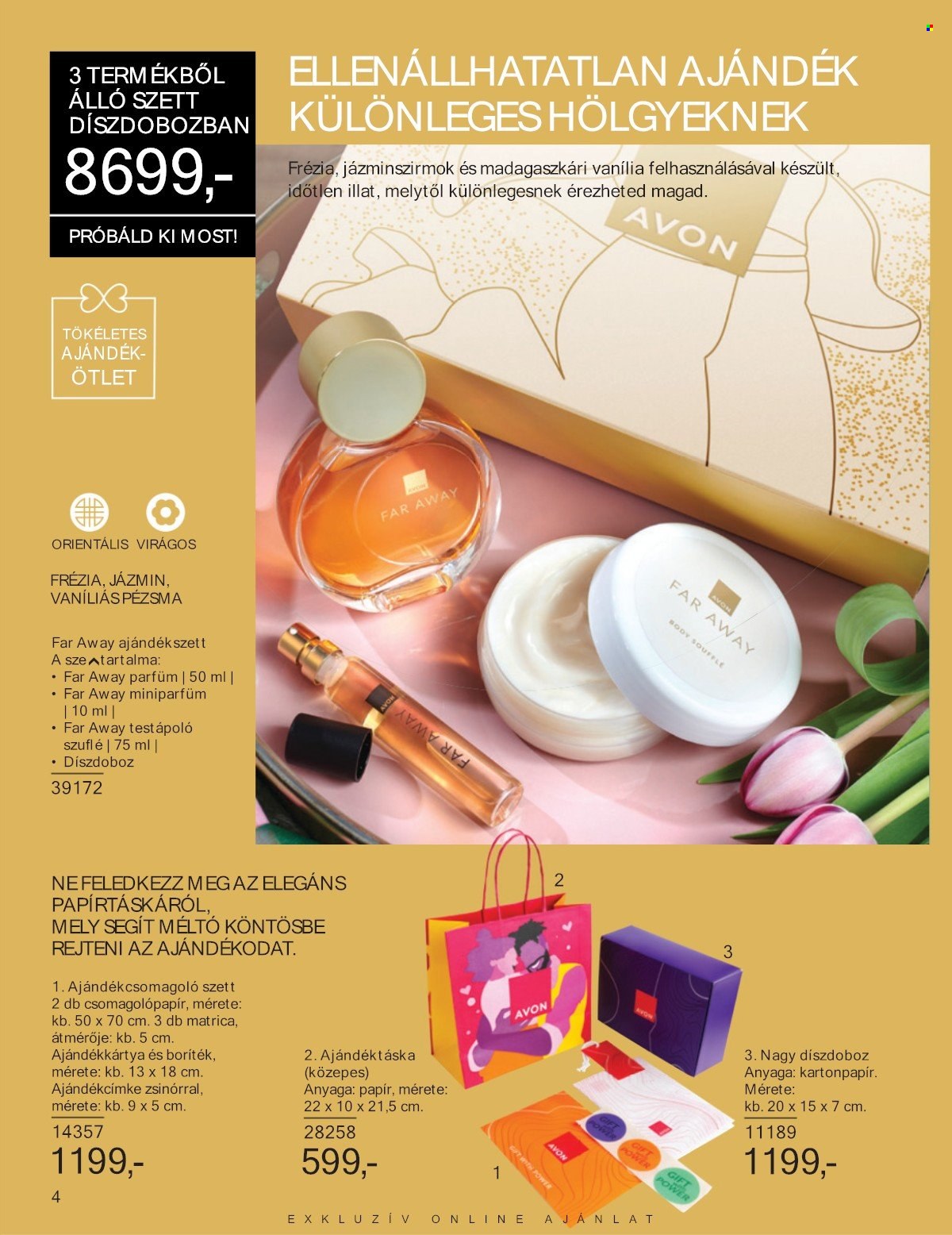 Avon akciós újság érvényes:  - 2025.05.01 - 2025.05.31. 4. oldal