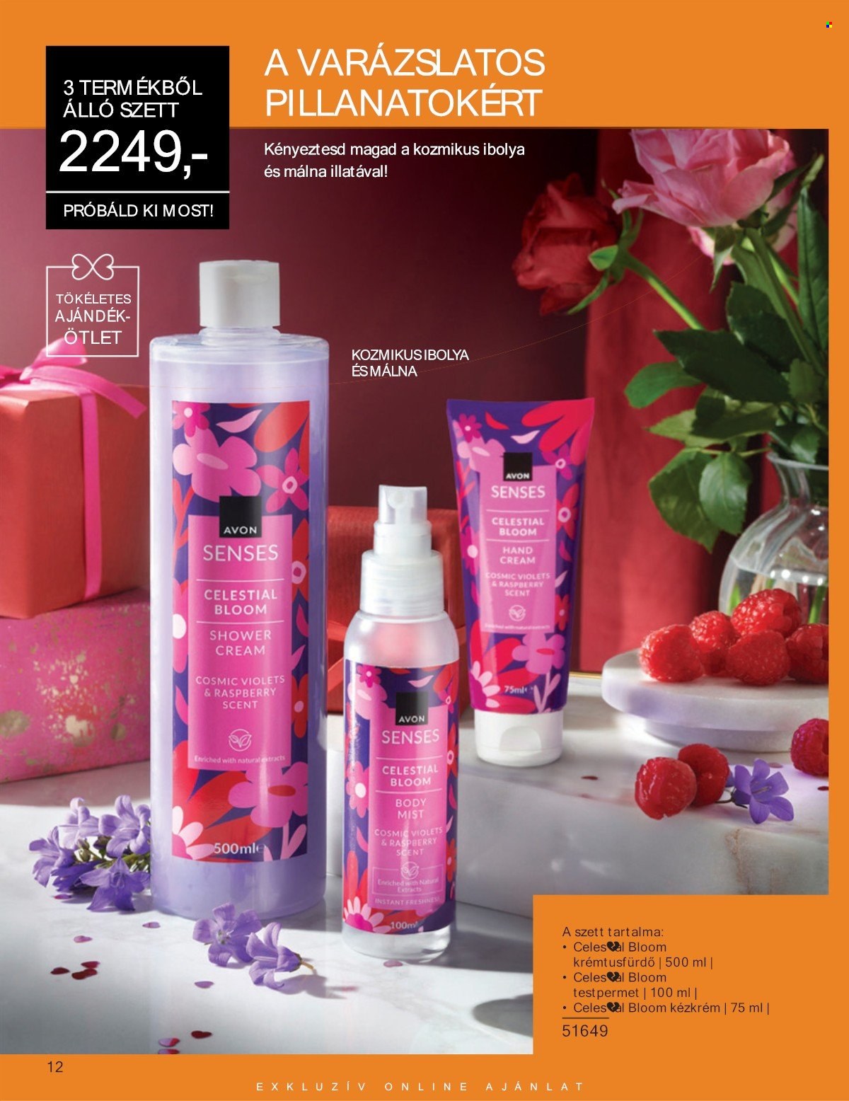 Avon akciós újság érvényes:  - 2025.05.01 - 2025.05.31. 12. oldal