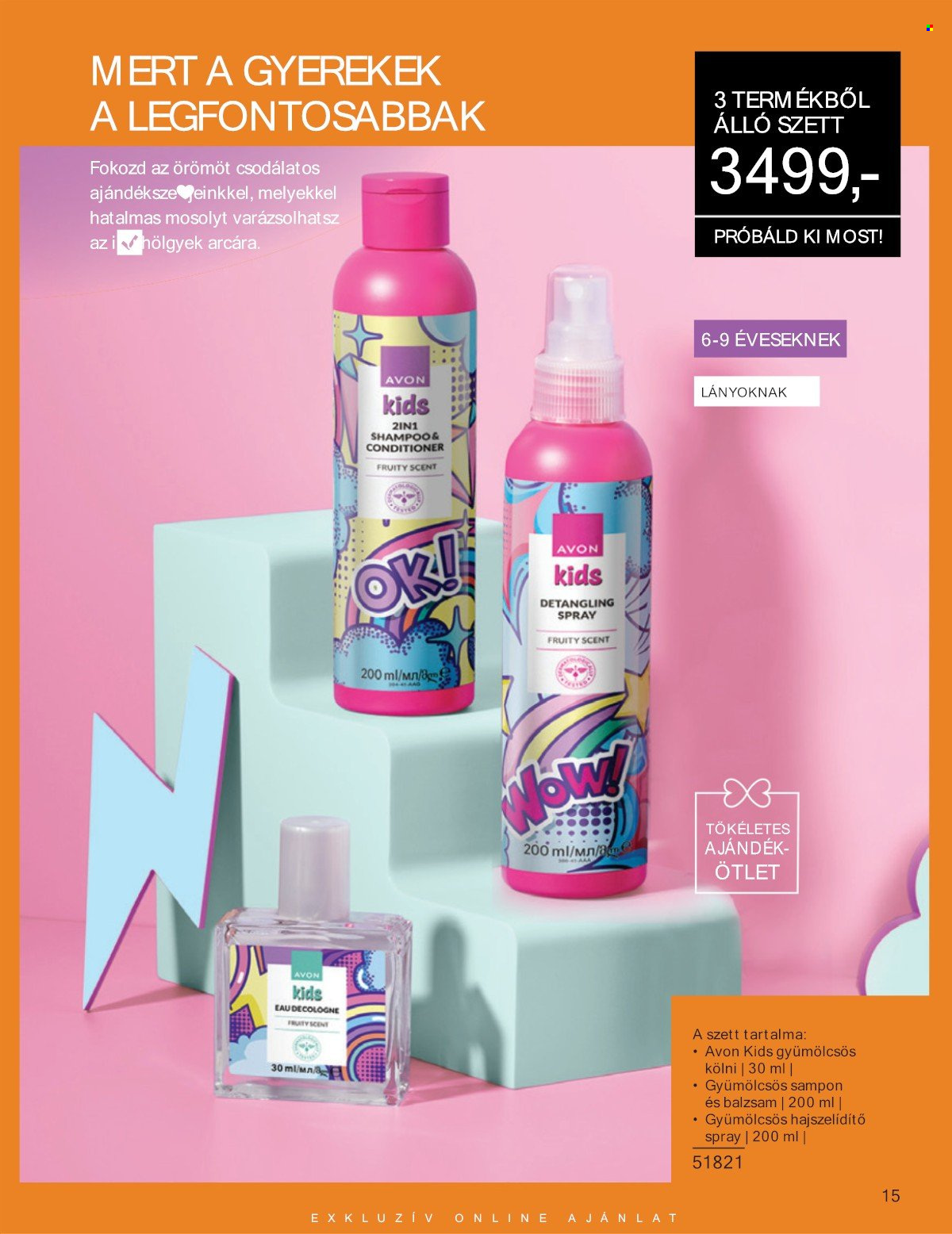 Avon akciós újság érvényes:  - 2025.05.01 - 2025.05.31. 15. oldal