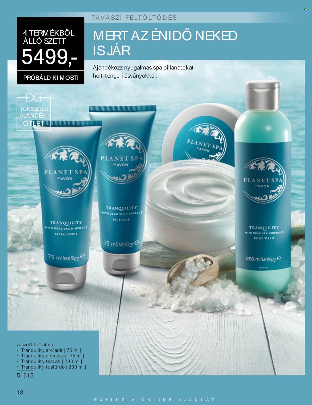 Avon akciós újság érvényes:  - 2025.05.01 - 2025.05.31. 18. oldal