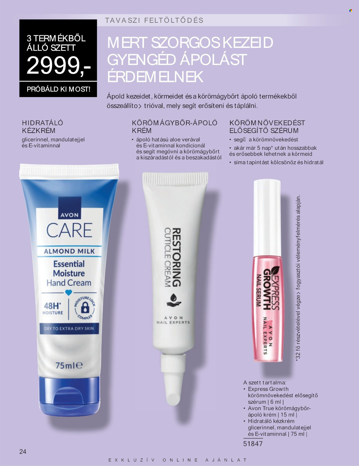 Avon akciós újság érvényes:  - 2025.05.01 - 2025.05.31. 24. oldal