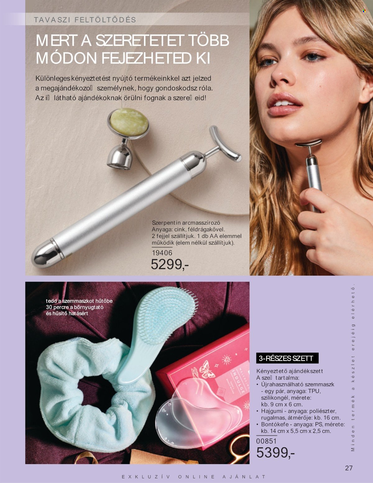 Avon akciós újság érvényes:  - 2025.05.01 - 2025.05.31. 27. oldal