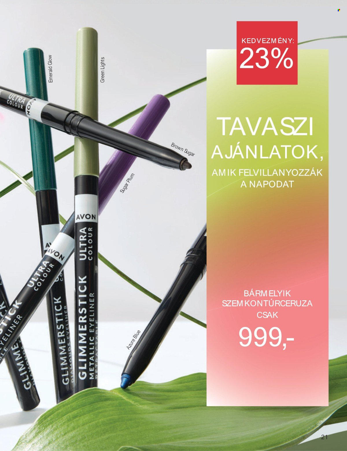Avon akciós újság érvényes:  - 2025.05.01 - 2025.05.31. 13. oldal