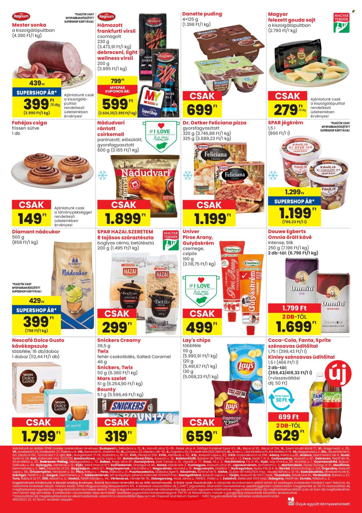 SPAR market akciós újság érvényes:  - 2025.05.08 - 2025.05.14. 2. oldal
