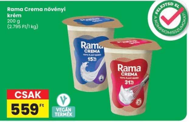 Rama Crema növényi krém