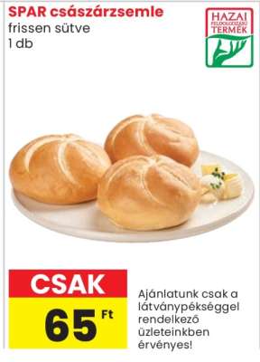 SPAR császárzsemle