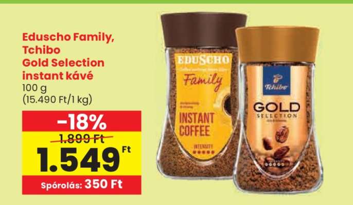 Eduscho Family, Tchibo Gold Selection instant kávé