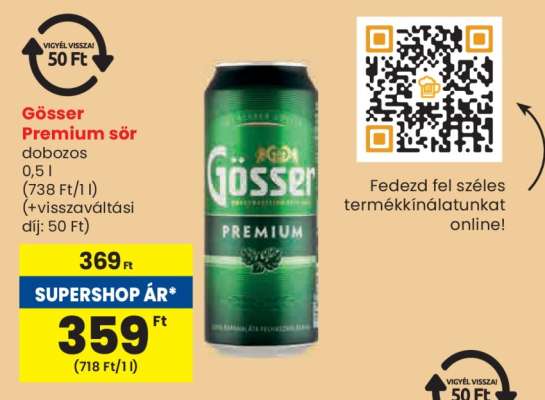 Gösser Premium sör
