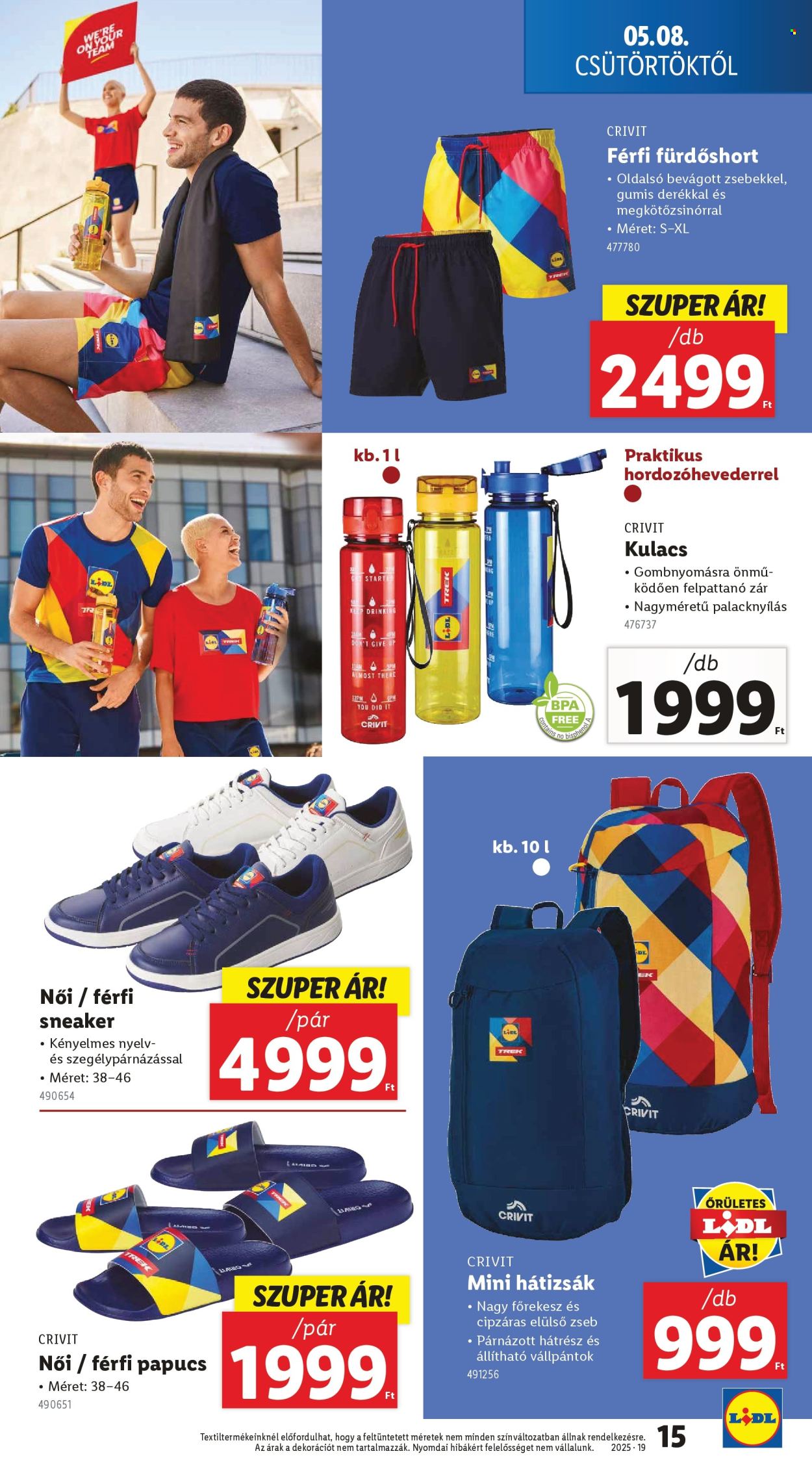 Lidl akciós újság érvényes:  - 2025.05.08 - 2025.05.14. 15. oldal