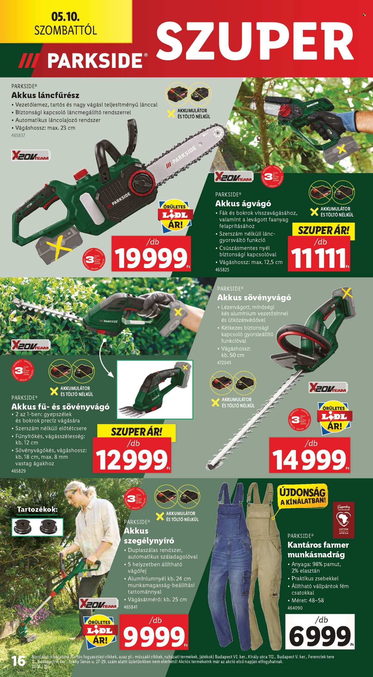 Lidl akciós újság érvényes:  - 2025.05.08 - 2025.05.14. 16. oldal