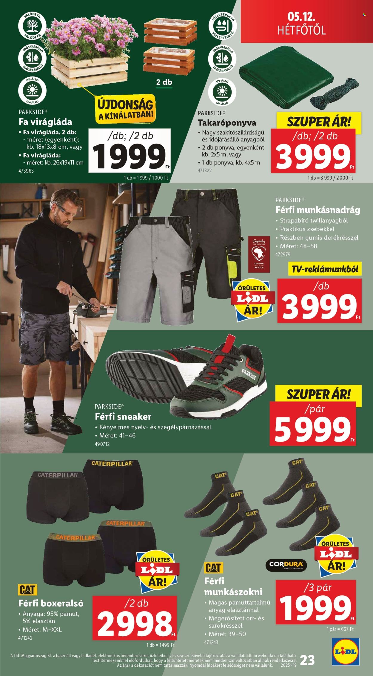 Lidl akciós újság érvényes:  - 2025.05.08 - 2025.05.14. 23. oldal