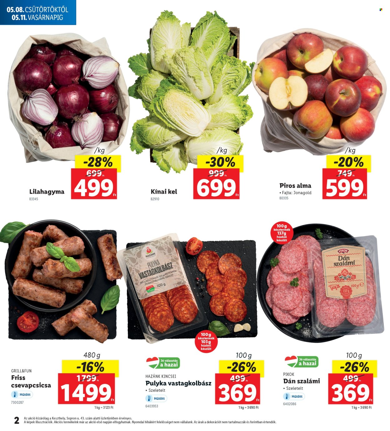 Lidl akciós újság érvényes:  - 2025.05.08 - 2025.05.11. 2. oldal